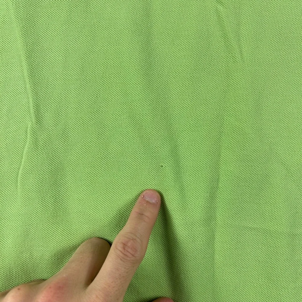 Polo Ralph Lauren Polo Shirt Mens XXL Lime Green Pique Cotton Pony Logo Casual